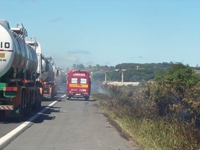 Foto: Corpo de Bombeiros Voluntários de Jaguaruna