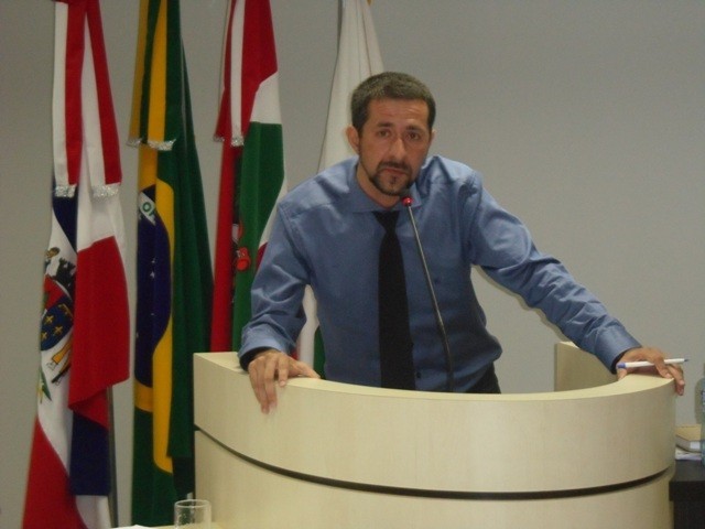 Vereador Cristian Berger (Foto: Ariel Rodrigues)