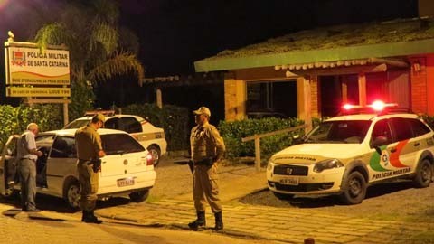 Foto:Polícia Militar de Tubarão/Divulgação/Notisul