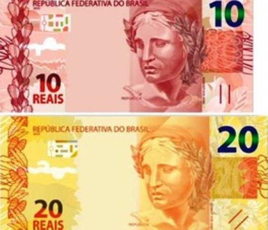 Veja a cara das novas notas de 10 e 20 reais
