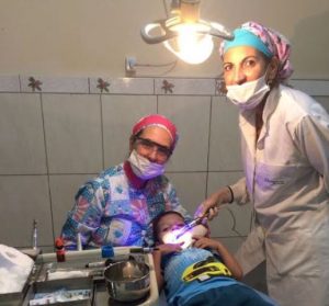 Dentistas fazem triagem nos centros de educação infantil de Laguna