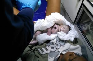 Gestante dá à luz em viatura do Corpo de Bombeiros, em Criciúma