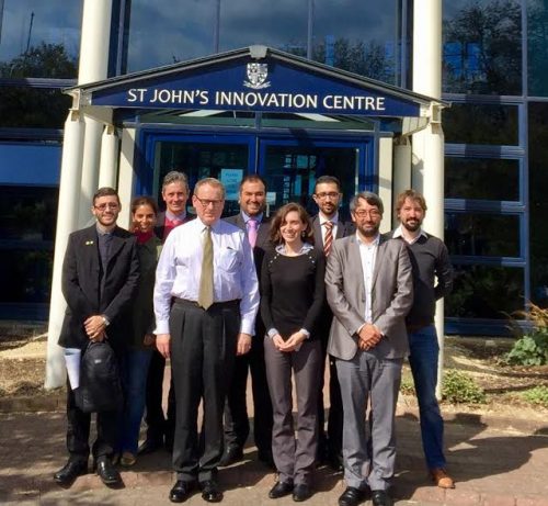Centros de inovação de Cambridge recebem pesquisadores da Unisul2