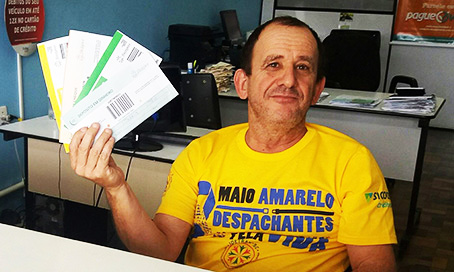 Exemplo R$ 2,5 mil são encontrados e devolvidos por morador de Capivari de Baixo