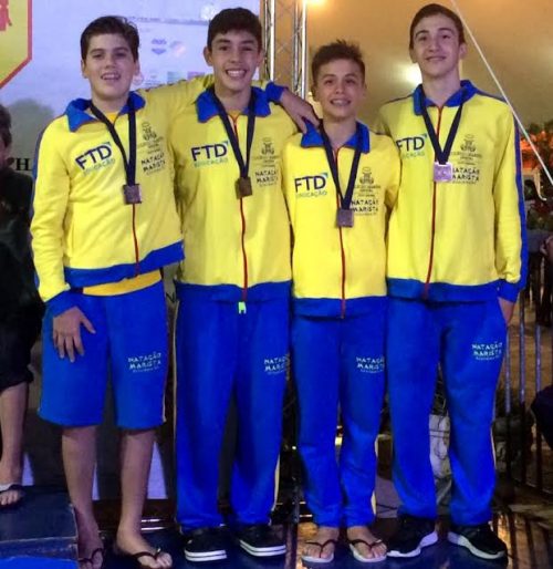 Natação de Criciúma conquista três medalhas no Rio Grande do Sul