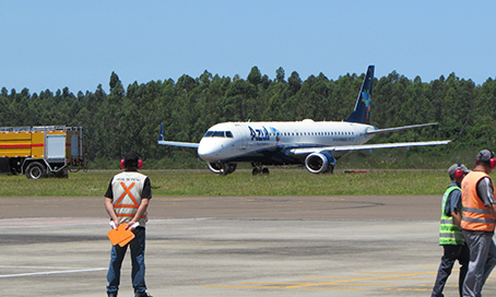 Projeto para ampliar pista será elaborado para o Aeroporto Regional, em Jaguaruna