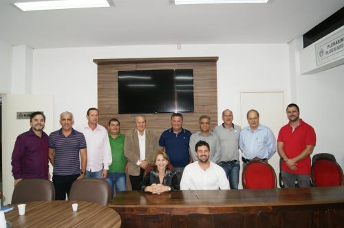 Vereadores participam de reunião sobre cursos profissionalizantes da Satc em Içara
