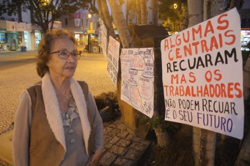Ex-candidata a governadora termina greve de fome em Criciúma