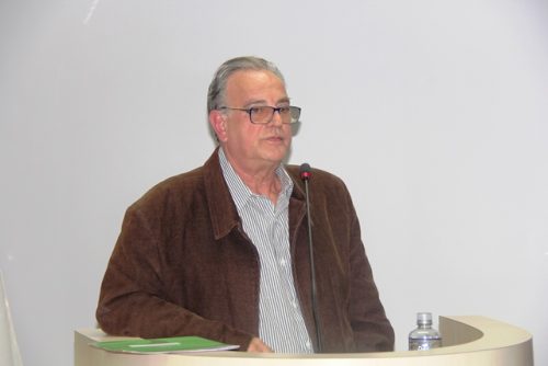 Luiz Legnani, presidente da Associação dos Aposentados, Pensionistas e Idosos de Orleans - AAPIO