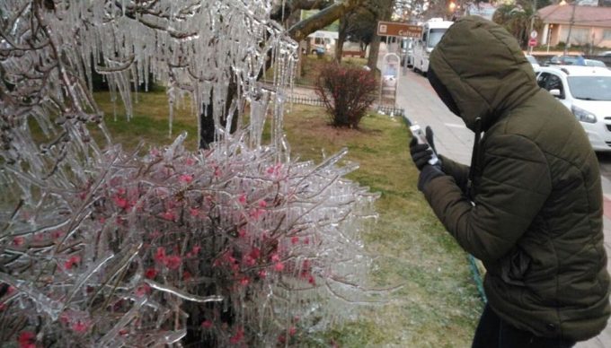 Bom Jardim da Serra registra a temperatura mais baixa do ano no país