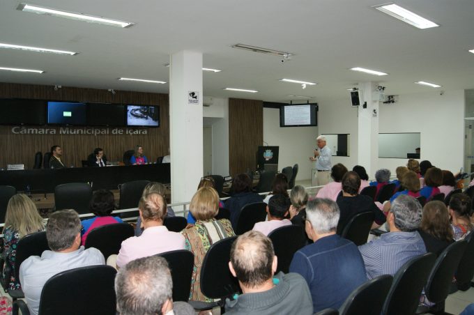 Câmara de Içara realiza audiência pública sobre novas antenas de telefonia móvel