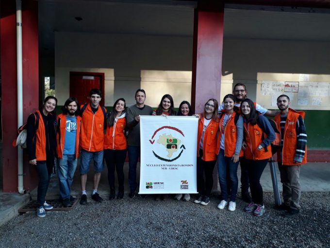 Alunos do Projeto Rondon dividem seu conhecimento com o povo de Treviso