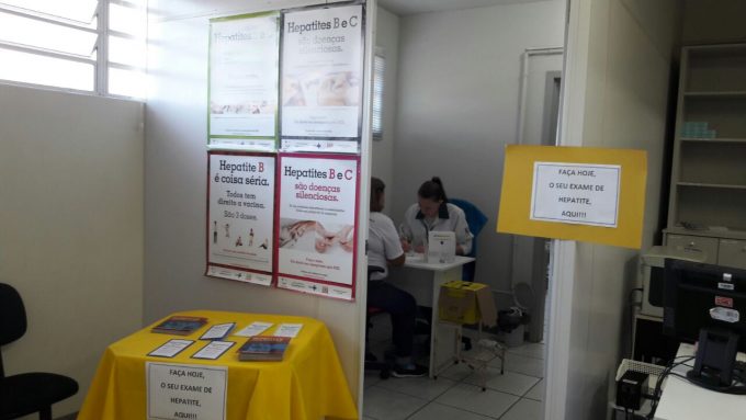 Testes rápidos das Hepatites B e C são distribuídos gratuitamente em Criciúma