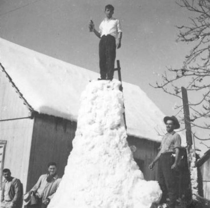 Trabalhador rural relembra maior nevasca já registrada em SC, há 60 anos3