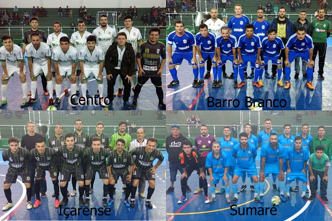 Semifinalistas - Interbairros de Futsal
