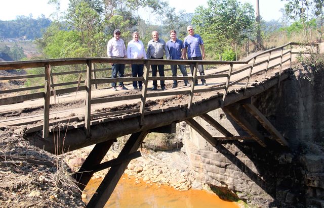 Lauro Müller anuncia construção de ponte de concreto para Gruta da Rocinha