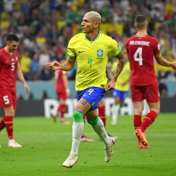 Com dois gols de Richarlison, Brasil vence Sérvia no primeiro jogo da  caminhada rumo ao hexa - Porto Notícias